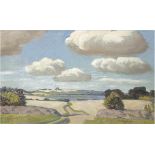 Mißfeld, Friedrich (1874 Kiel-1969 Schleswig) "Sommerlandschaft am See", Öl/Lw., sign.u.r., 40x62