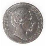 2 Mark, Bayern, 1876 D, Ludwig II