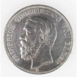 5 Mark, Baden, 1891 A, Friedrich von Baden