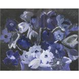 Maler des 20. Jh. "Blütenwunder", Pastell/Papier, unsign., 40x51 cm, hinter Glas undRahmen