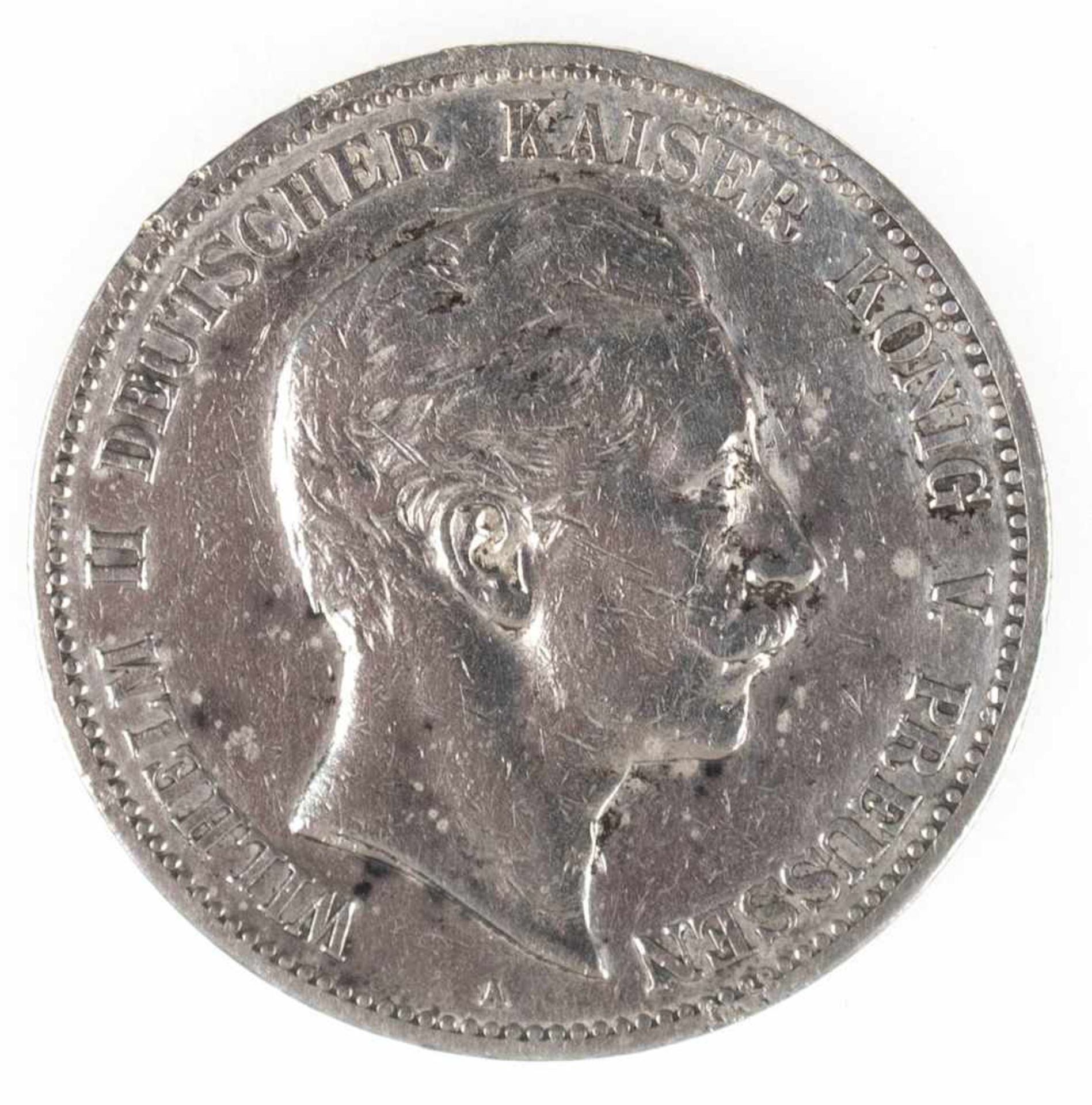 5 Mark, Preussen, 1904 A, Wilhelm II