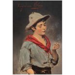 Blass, Eugen von (1843 Albano Laziale, Italien-1932 Venedig) "Der Zigarettenjunge undItalienisches