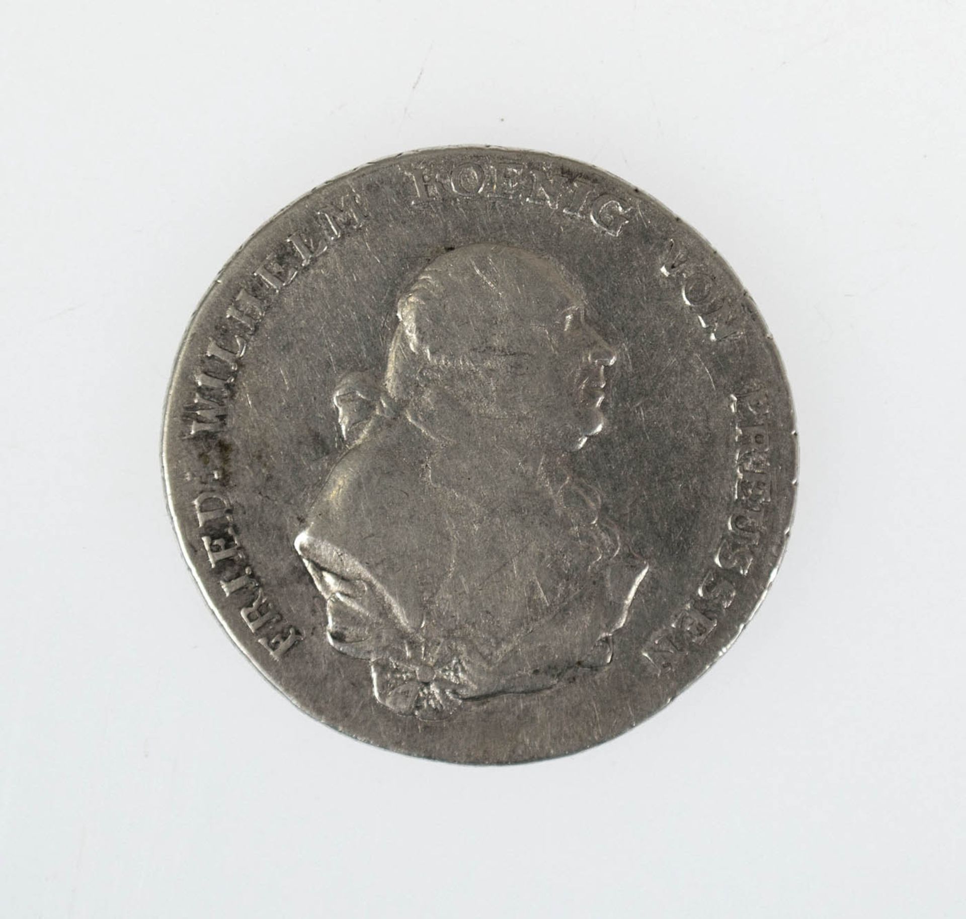 1 Taler, Preussen 1794 A, Friedr. Wilhelm König von Preussen, Silber - Image 2 of 2