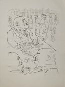 Grosz, George (1893 Berlin-1959) "Die Räuber- Ich habe das Meine getan- Das Plündern isteure