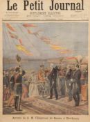 Le Petit Journal "Fetes Du Couronnement en russie", 31. Mai 1896, Nummer 289, 41x28,5 cm,im