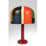 Art-Deco-Hutständer, Russischer Avangarde, um 1920, in Form einer Tischlampe, mitabstrakter