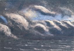 Dettmann, Ludwig (1865 Adelbye/Flensburg-1944 Berlin) "Gewitterwolken", Pastell/Papier,sign. u.r.