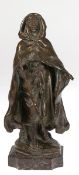 Riviere, Theodore (Frankreich 1857-1912) "Blinder Bettler", Bronze, dunkelgrün patiniert,signiert,