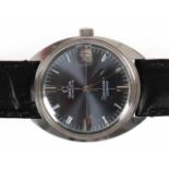 Herren-Armbanduhr "Omega Seamaster Cosmic", 60er Jahre, Automatic, Edelstahlgehäuse, Datumsanzeige,
