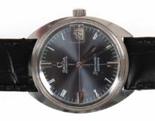 Herren-Armbanduhr "Omega Seamaster Cosmic", 60er Jahre, Automatic, Edelstahlgehäuse, Datumsanzeige,