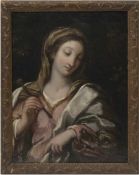 Trevisani, Francesco (1656 Capodistria- 1746 Rom) Umkreis "Heilige Margarete mit dem Drachen", Öl/