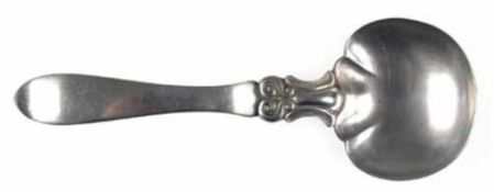 Sahnelöffel, 800er Silber, punziert, Bruckmann, ca. 61 g, L. 19,5 cm Sahnelöffel, 800er Silber,