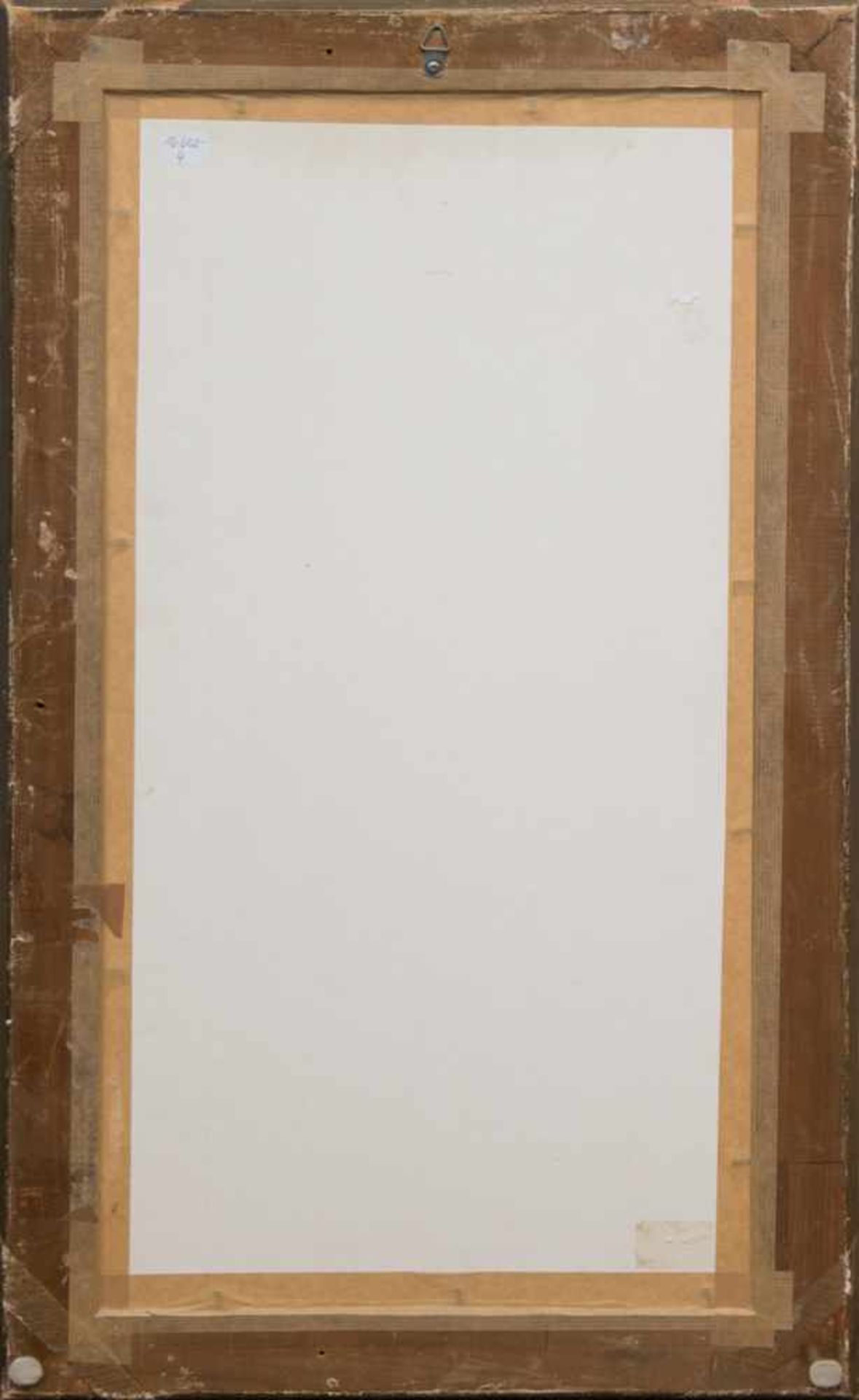 Bloch, Marcel (1882 Paris-1966 Paris) "Vornehme Dame", Pastell, sign. u.l., 50x25 cm, hinter Glas - Image 4 of 4