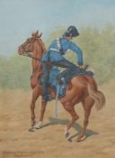 Bungartz, Jean (1854-1935) "Reiter des Oldenburgischen Dragoner-Regiments No. 19 in Parade-