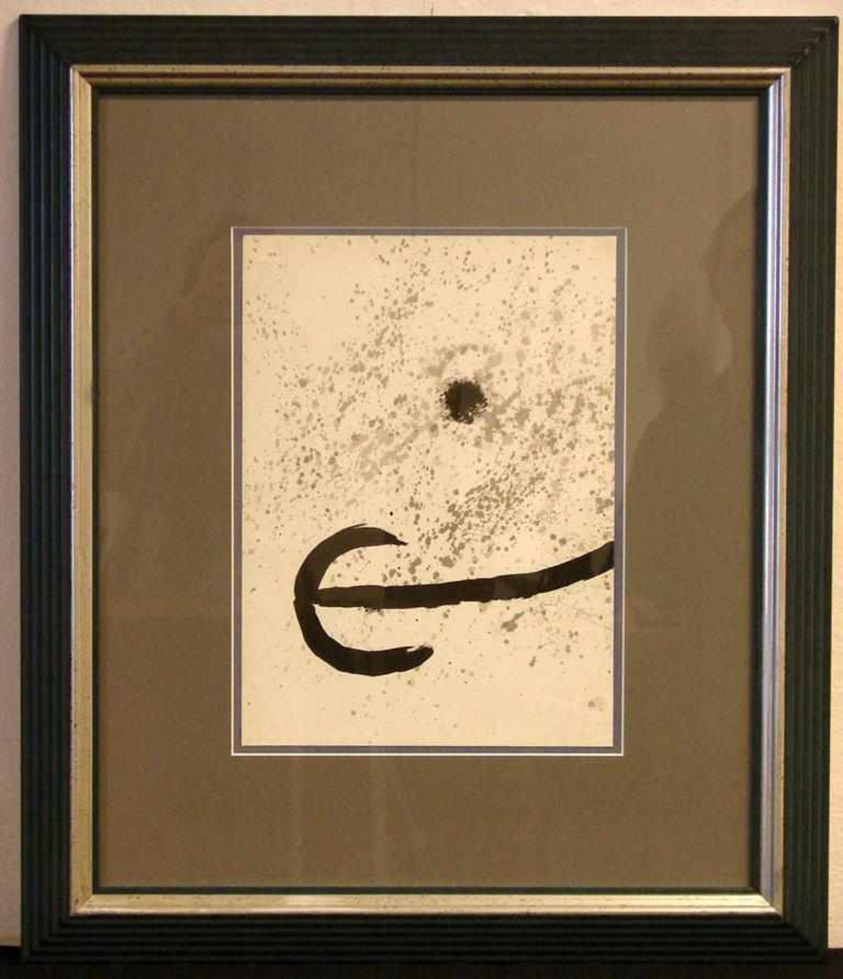 JOAN MIRO (1893-1983), "Sana Titre", Farblithographie, Edition Maeght Paris,