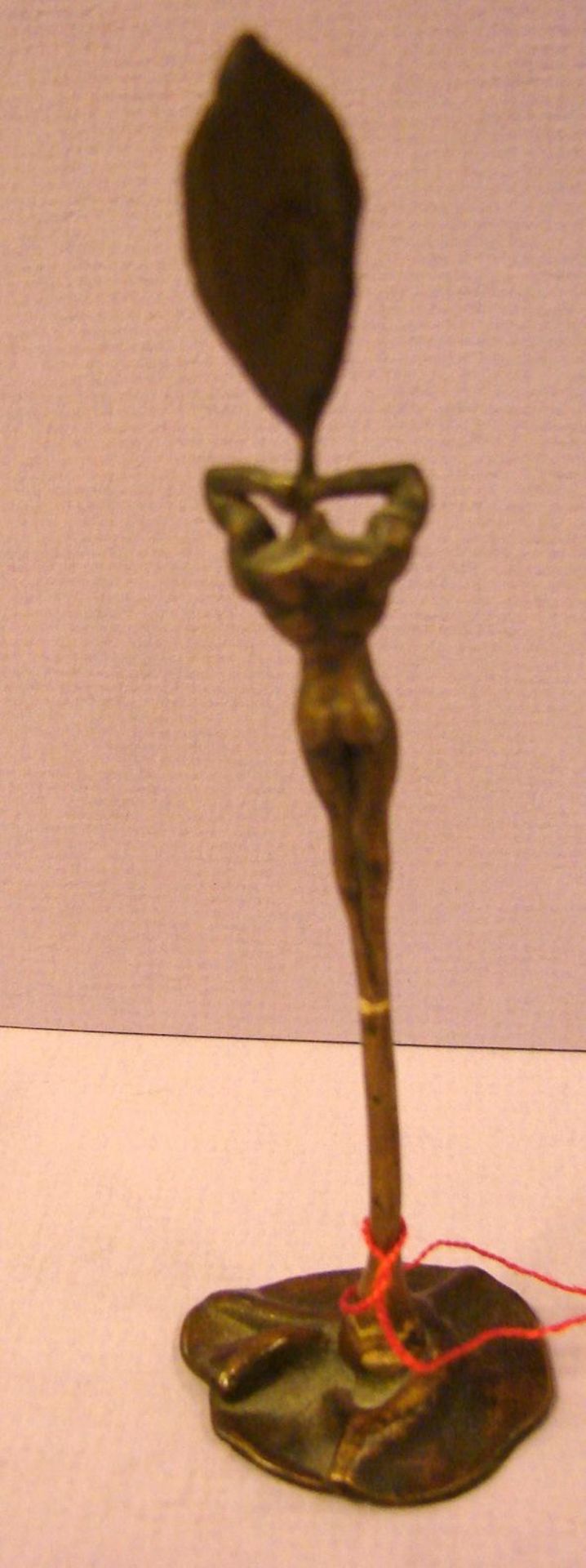 Paar kleiner Bronzen, wohl Paul Wunderlich (1927-2010), "Kleine Stelen", H.ca. 10, 12 cm - Bild 3 aus 5