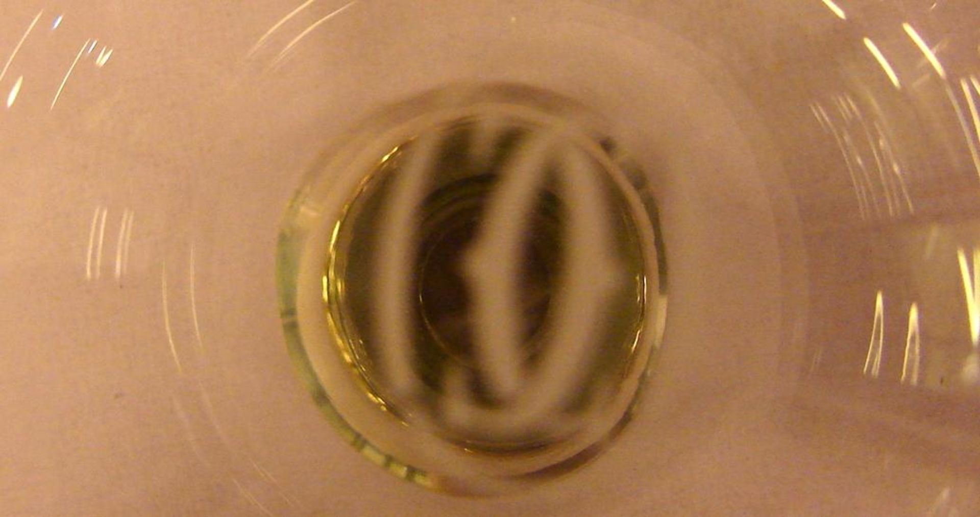 Karaffe, Glas, neuzeitlich, mit Silberhals (925er Silber), Frankreich, - Bild 4 aus 4