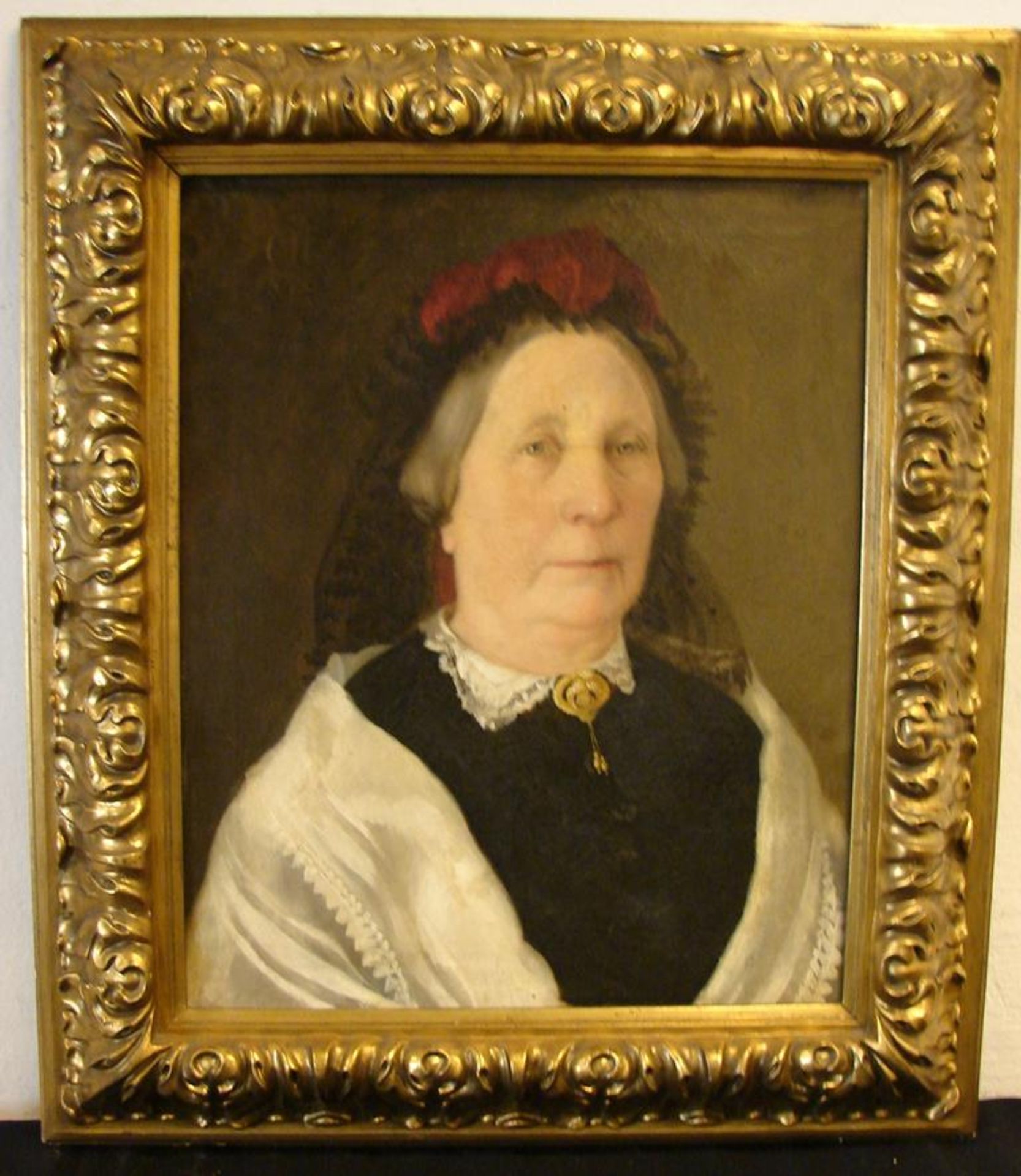 JOHANNA OTTO (Florenz) (1839-1914), "Portrait Luise Otto",