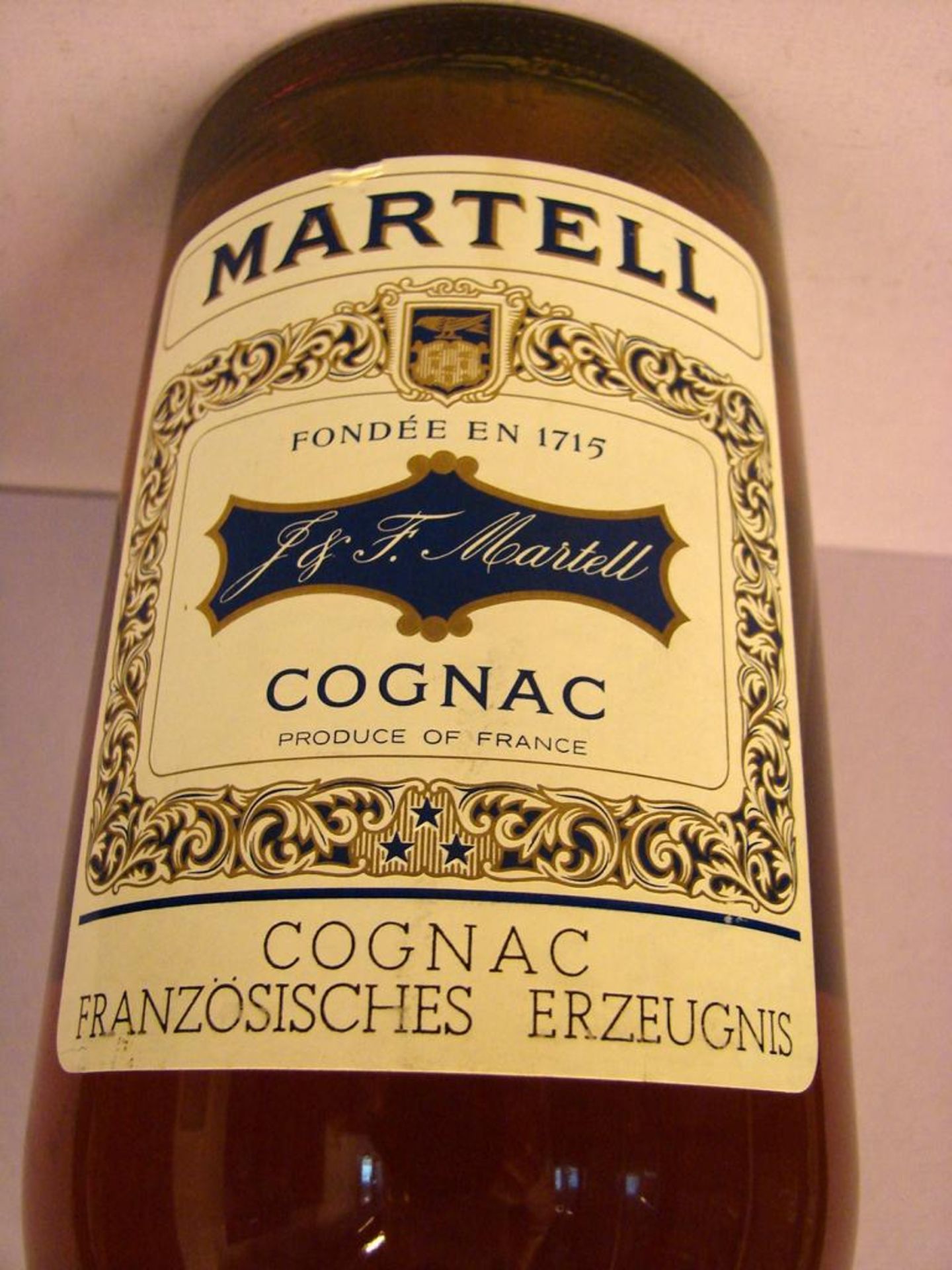 Cognac, Martell, 1,5 Liter Flasche, Gastronomie - Bild 3 aus 3