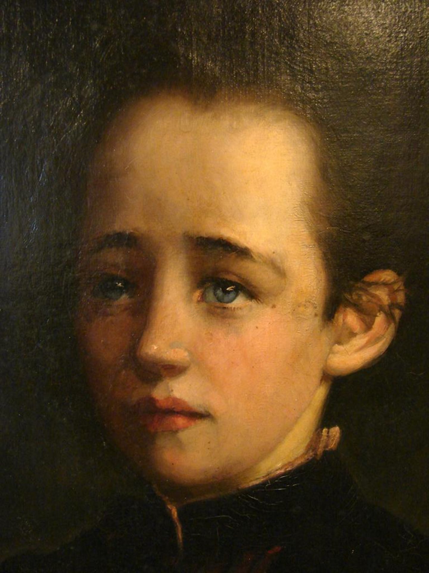 JOHANNA OTTO (Florenz) (1839-1914), "Portrait Marie Otto", ÖL/L, oben re. sig., betitelt, dat. - Image 3 of 5