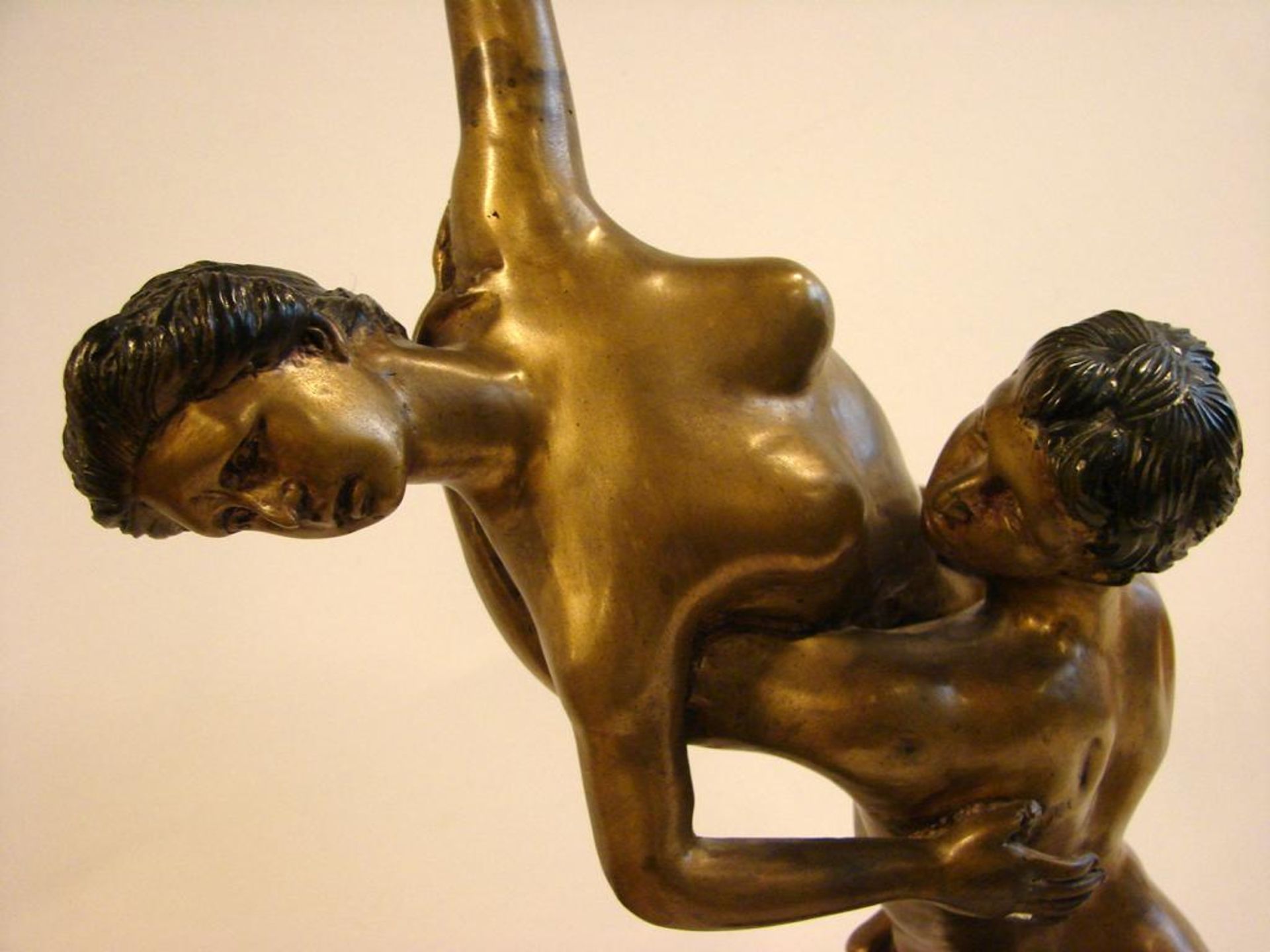 3 Tanzende, Skulptur, neuzeitlich, Material?, Höhe ca. 60 cm - Bild 3 aus 3