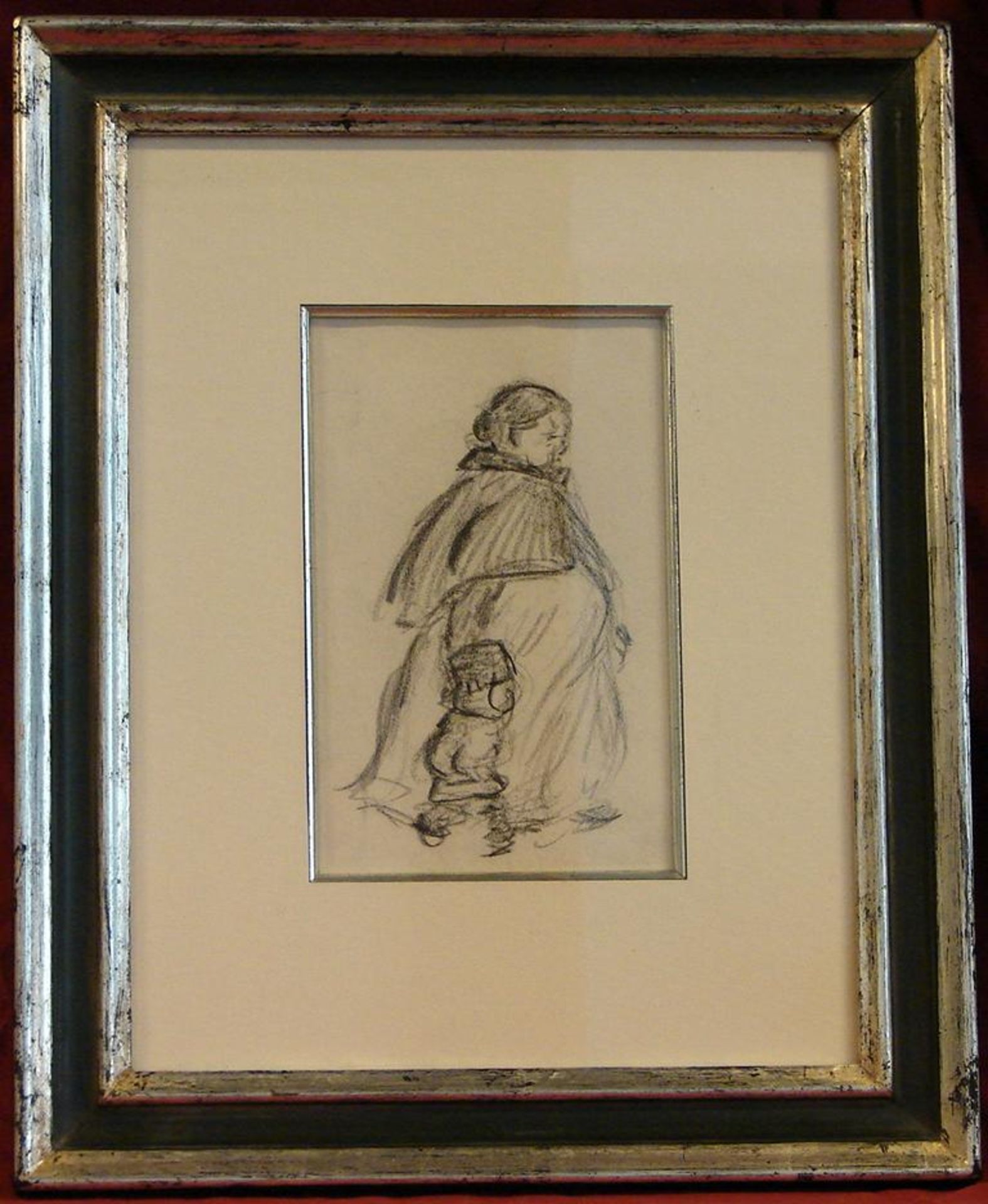 HEINRICH ZILLE (1858-1929), Zeichnung, rückseitig bez., ca. 21 x 13 cm