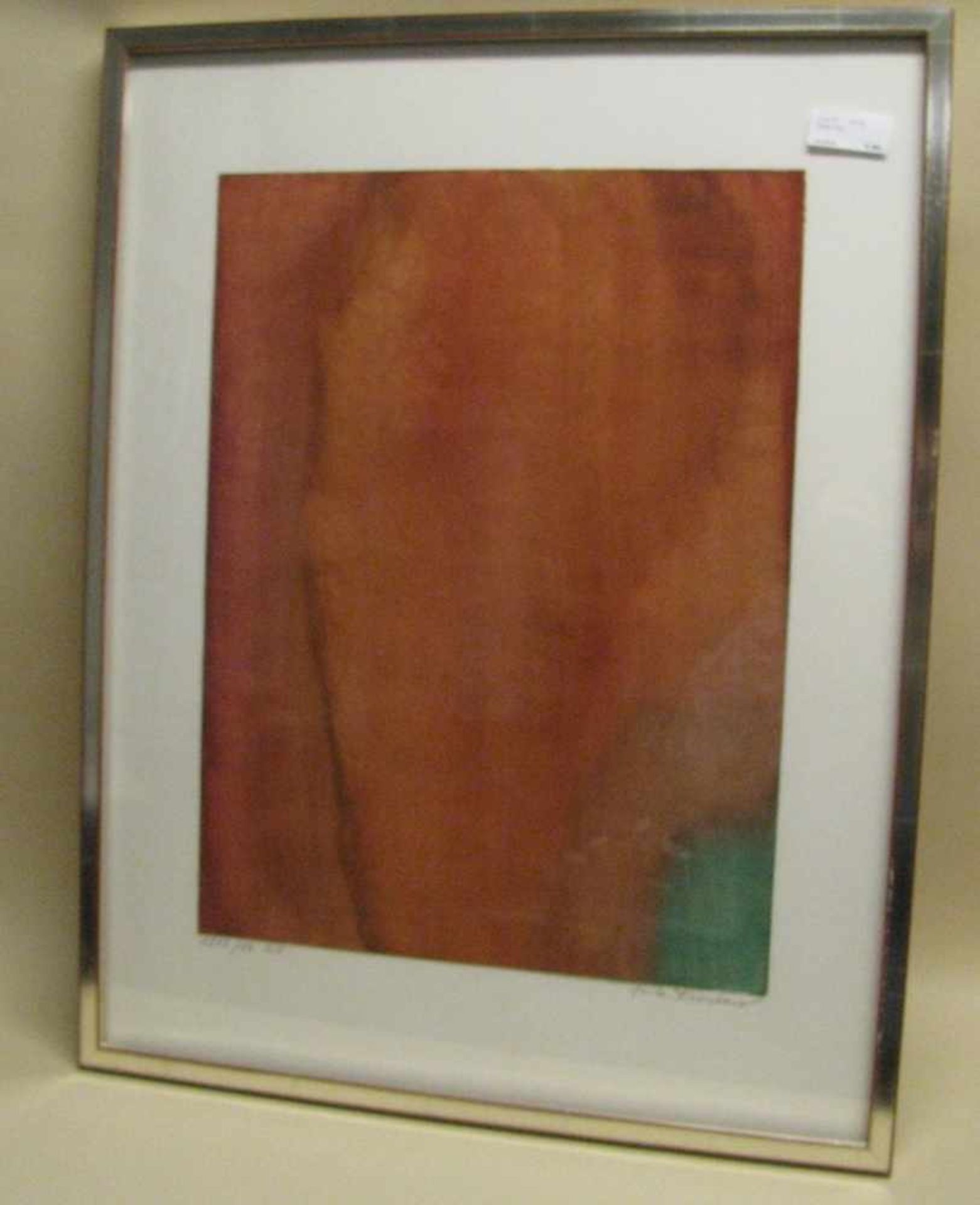 Kirsten, Fritz, "Farbverlauf", re.u.handsign., Aquarell, 48 x 36 cm, R.