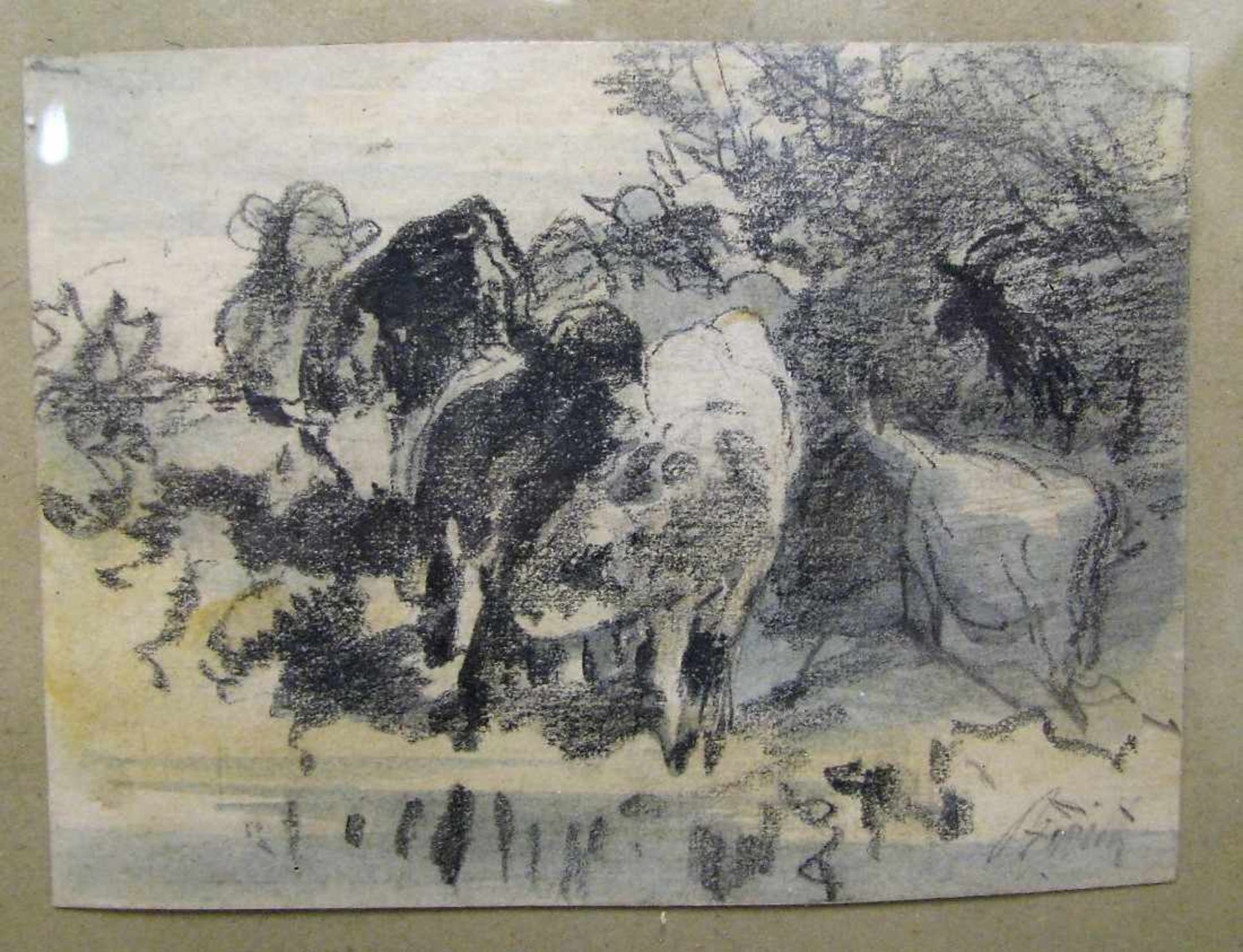 Braith, Anton, 1836 - 1904, Biberach a.d. Riß - ebd., deutscher Tier- und Landschaftsmaler,