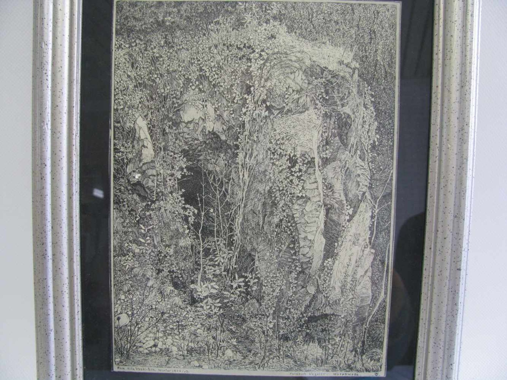 Nach Vogeler, Heinrich, 1872 - 1942, Bremen - Karaganda, "Katakomben", Druck, 25,5 x 18,5 cm, R. - Bild 3 aus 3