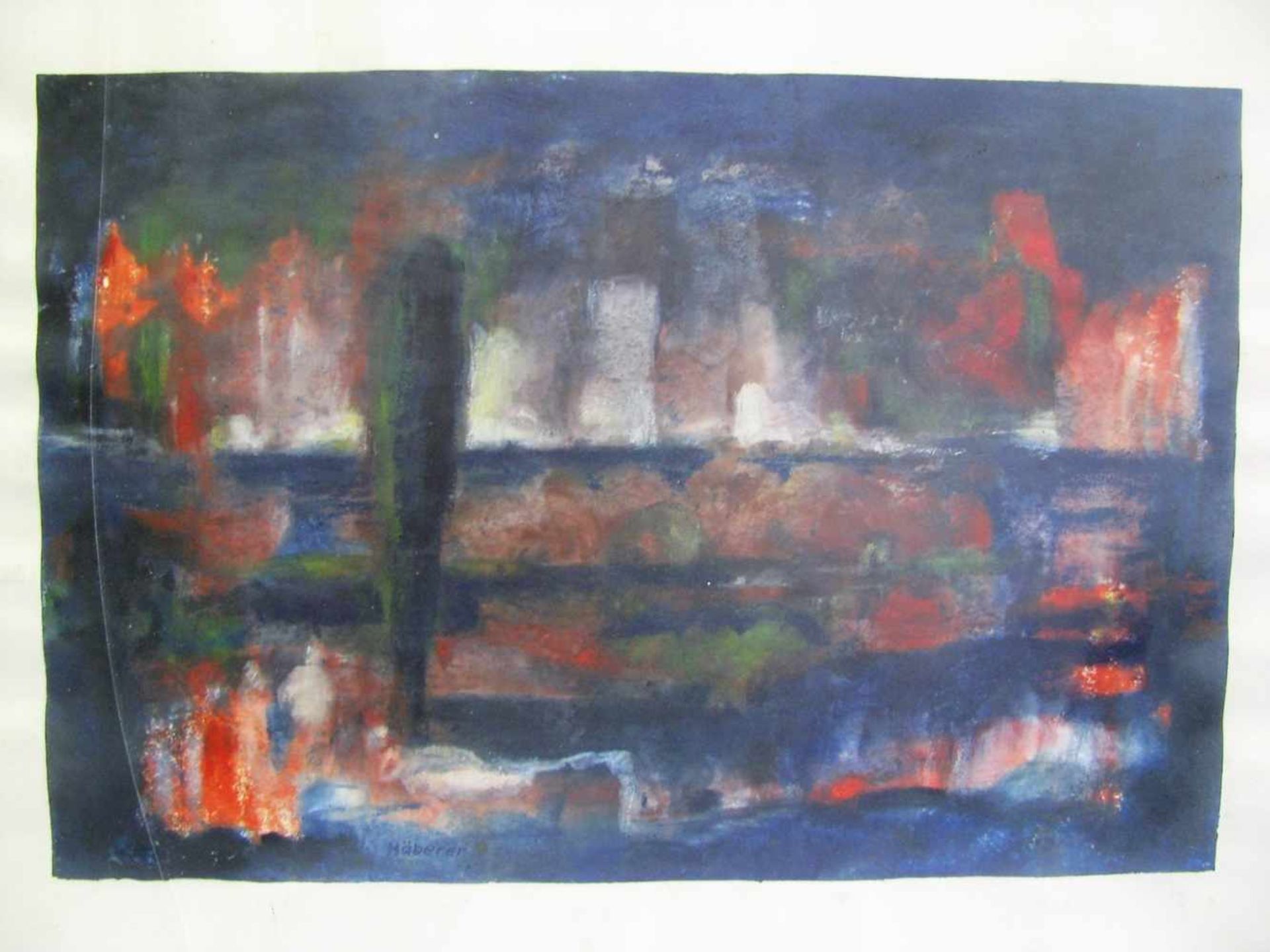 Häberer, Paul, 1902 - 1978, Greiz - Langenenslingen, Schüler von P. Klee und W. Kandinsky,"