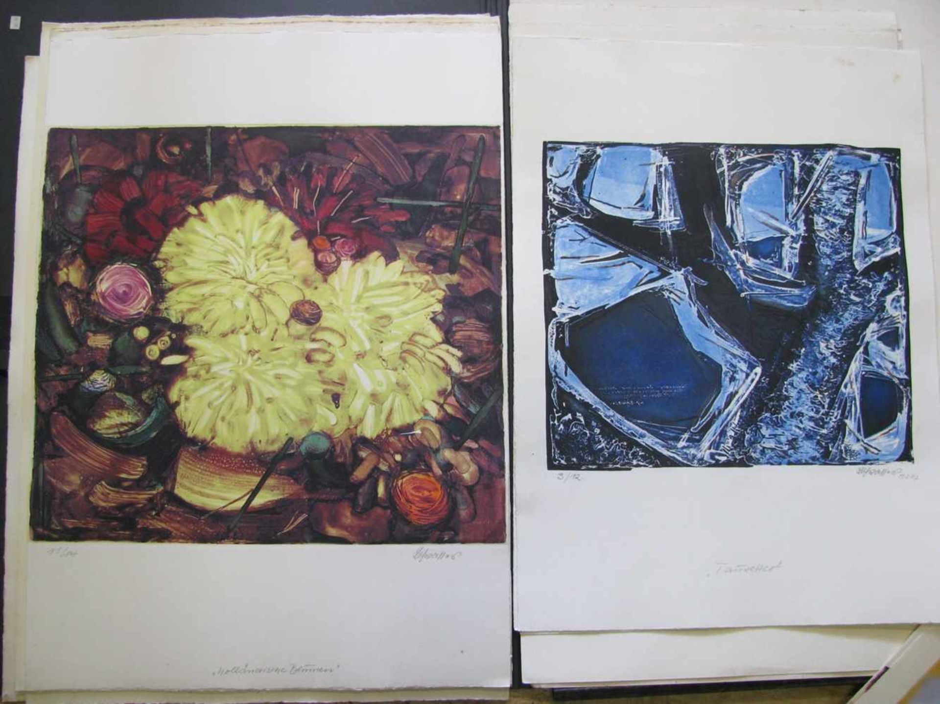 Lohwasser, Kurt Paul, 1922 - 1999, Karlsbad, Maler und Grafiker, Konvolut diverser Grafiken. - Image 3 of 5