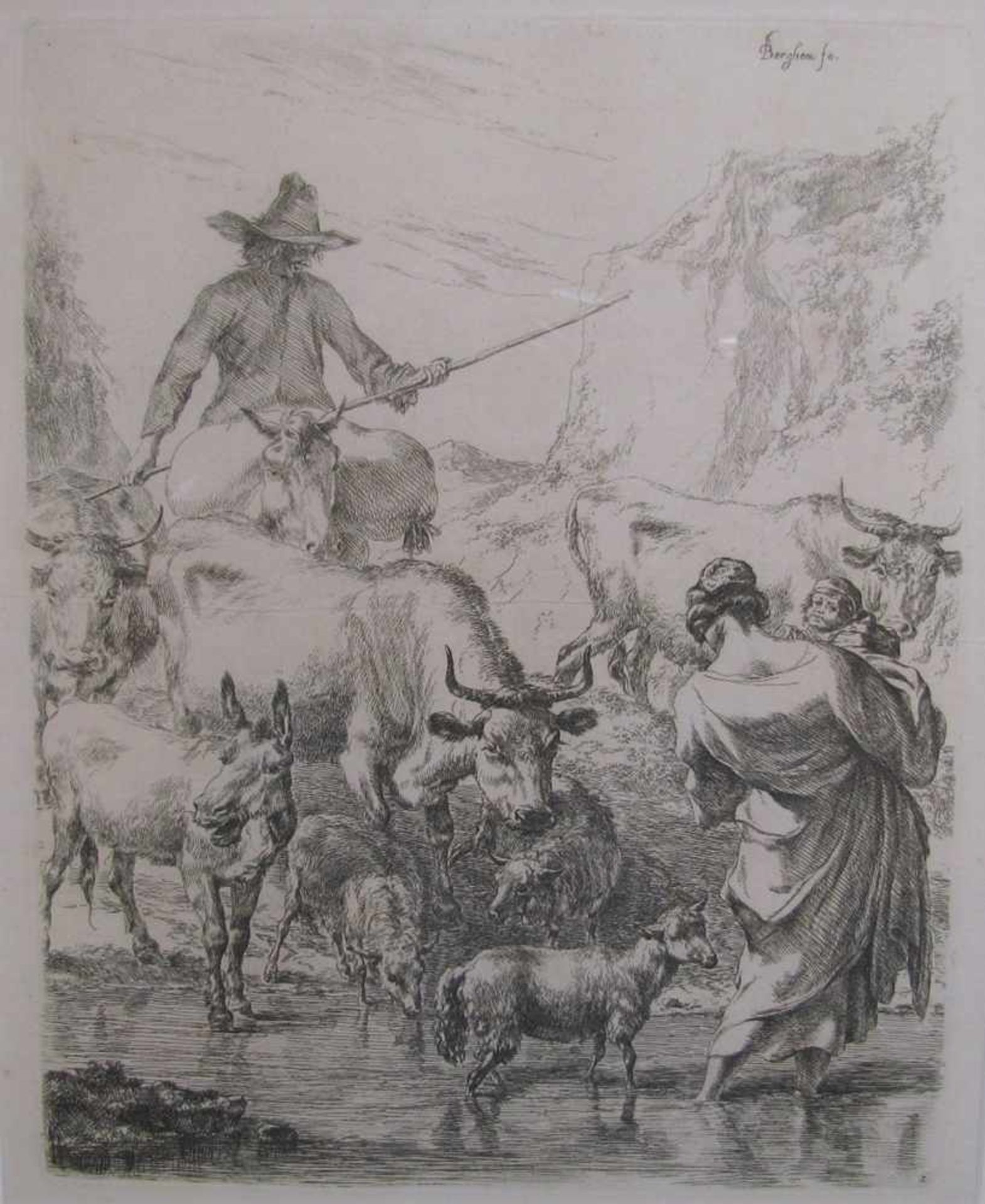 Danckerts de Ry, Justus, 1620 - 1668, Amsterdamer Zeichner, Kupferstecher und Kunsthändler, 4 - Image 5 of 5