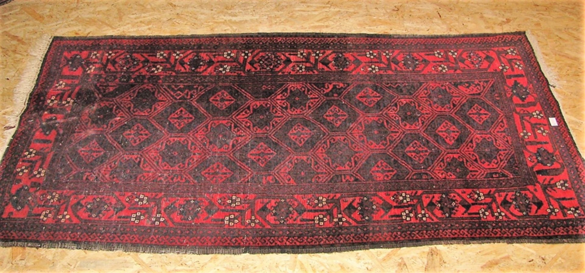 Turkmene, alt, ca. 194 x 98 cm.