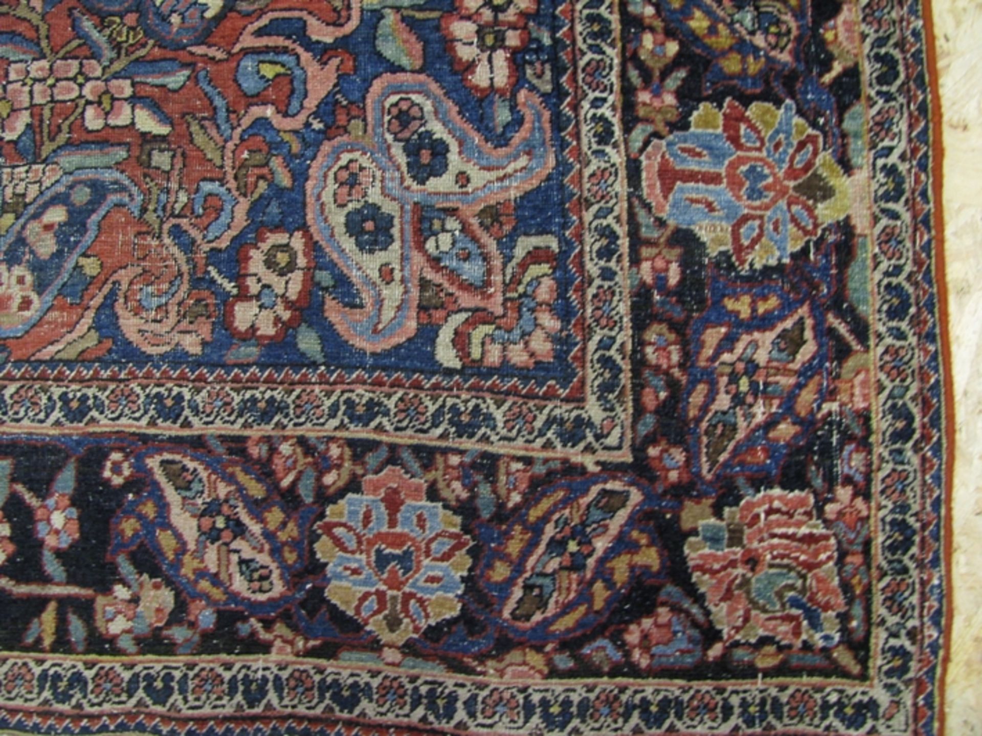 Hamadan, Persien, Laufstellen, 212 x 149 cm. - Bild 2 aus 3