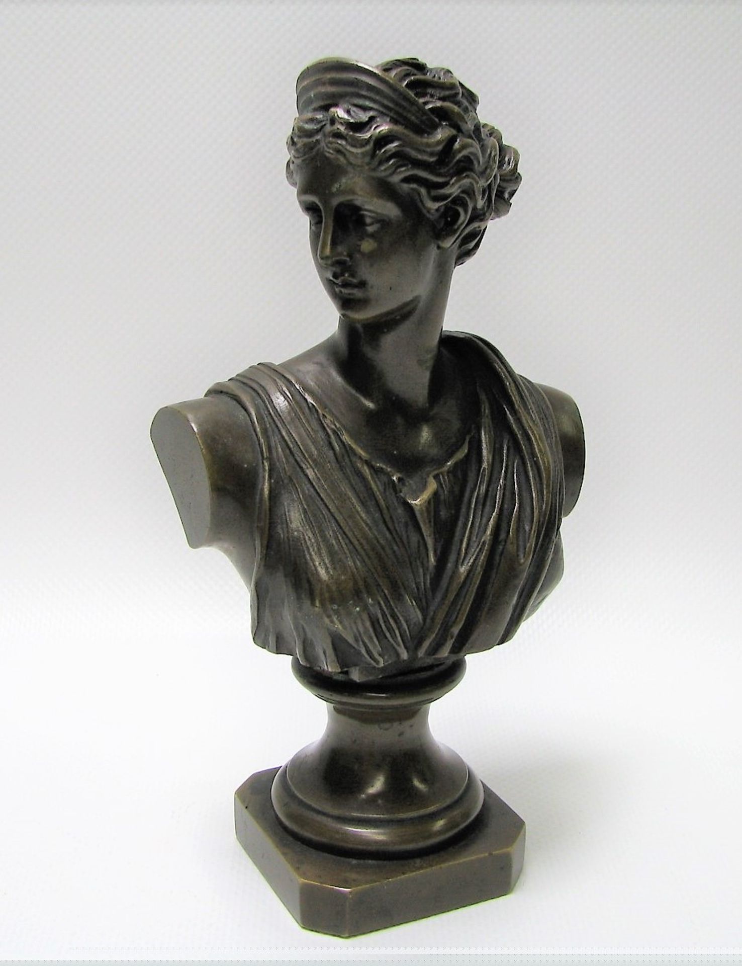Börmel/Boermel, Eugen, 1858 - 1932, Königsberg - Berlin, deutscher Bildhauer,Porträtbüste, Bronze,