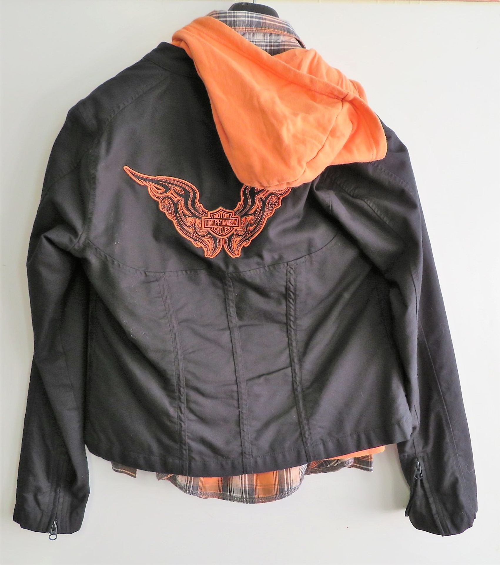 Hemd, Sweater und Jacke, Harley-Davidson, Gr. S. - Bild 2 aus 2