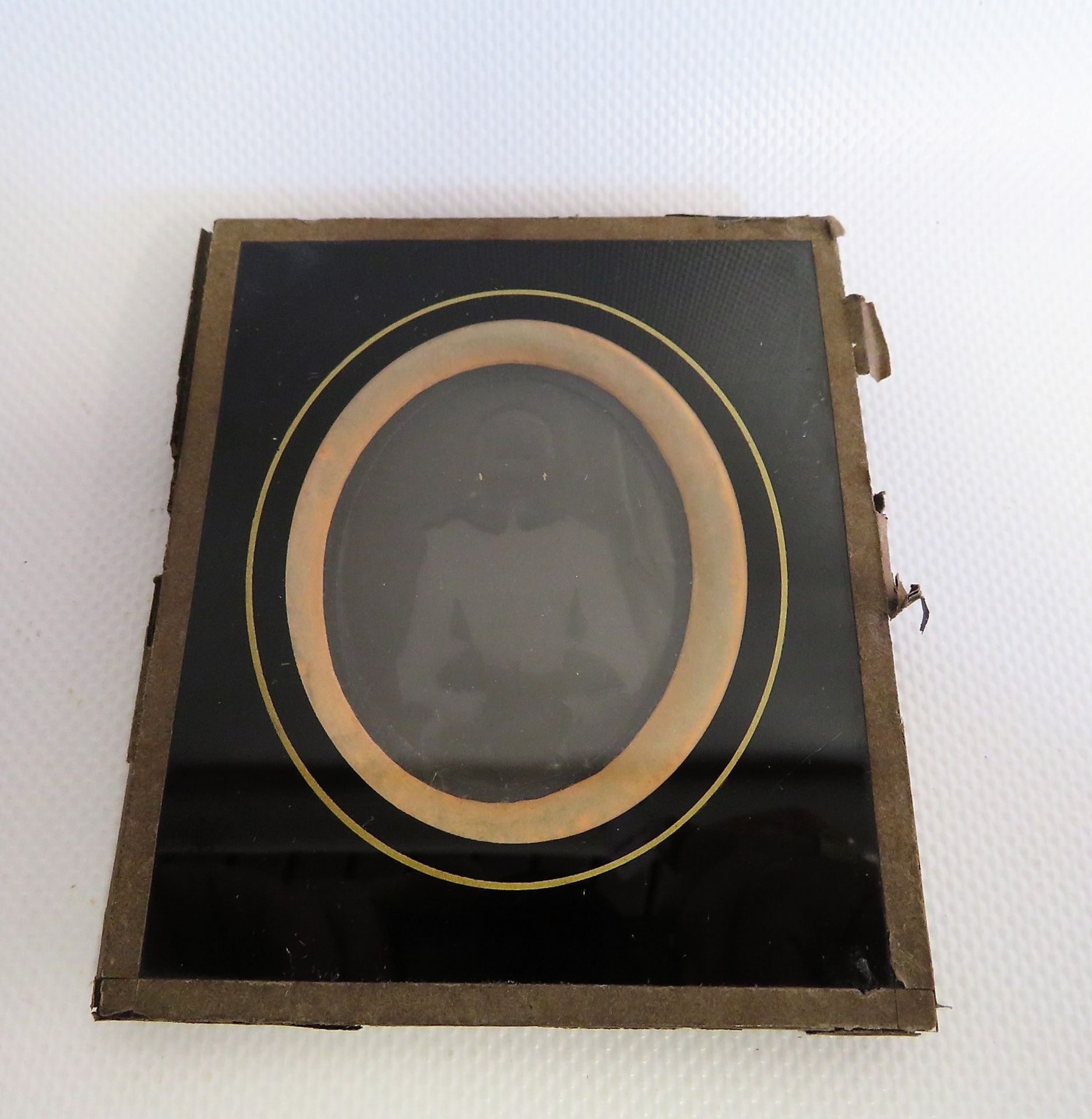 Daguerreotypie, um 1900, 11,5 x 9,5 cm.