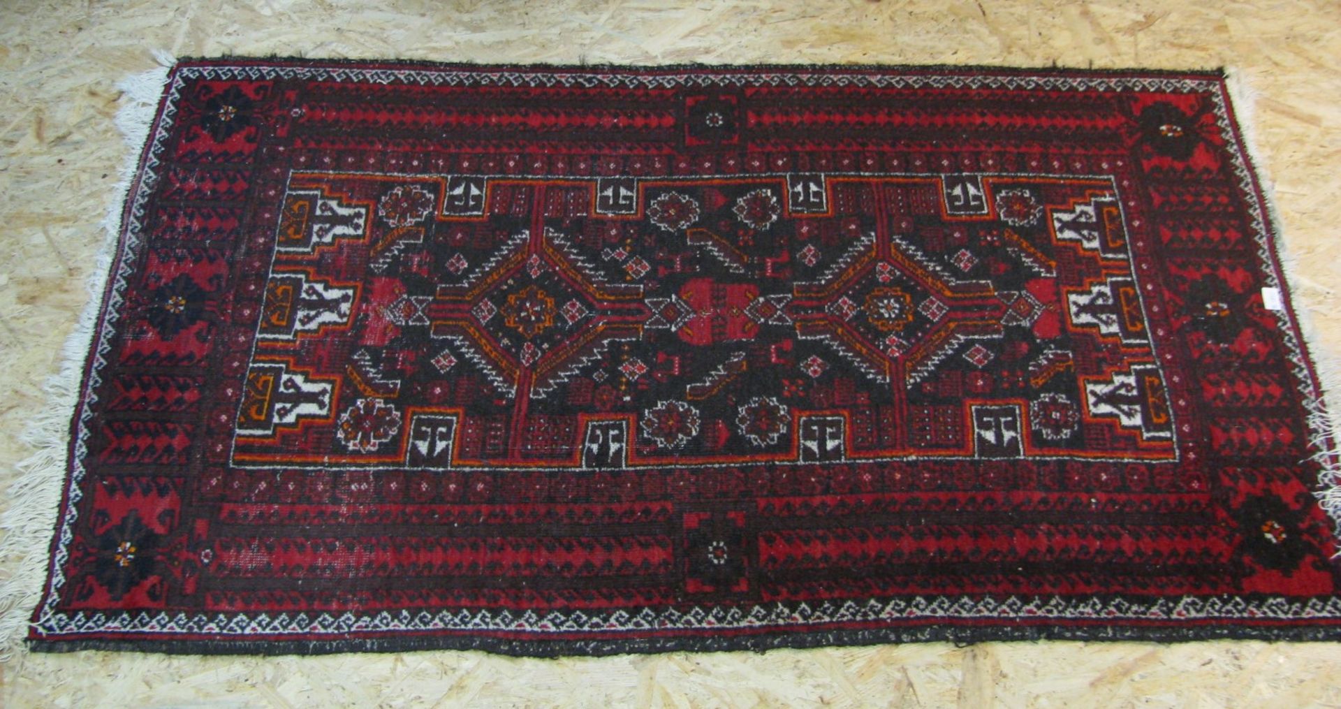 Turkmene, Laufstellen, ca. 175 x 98 cm.