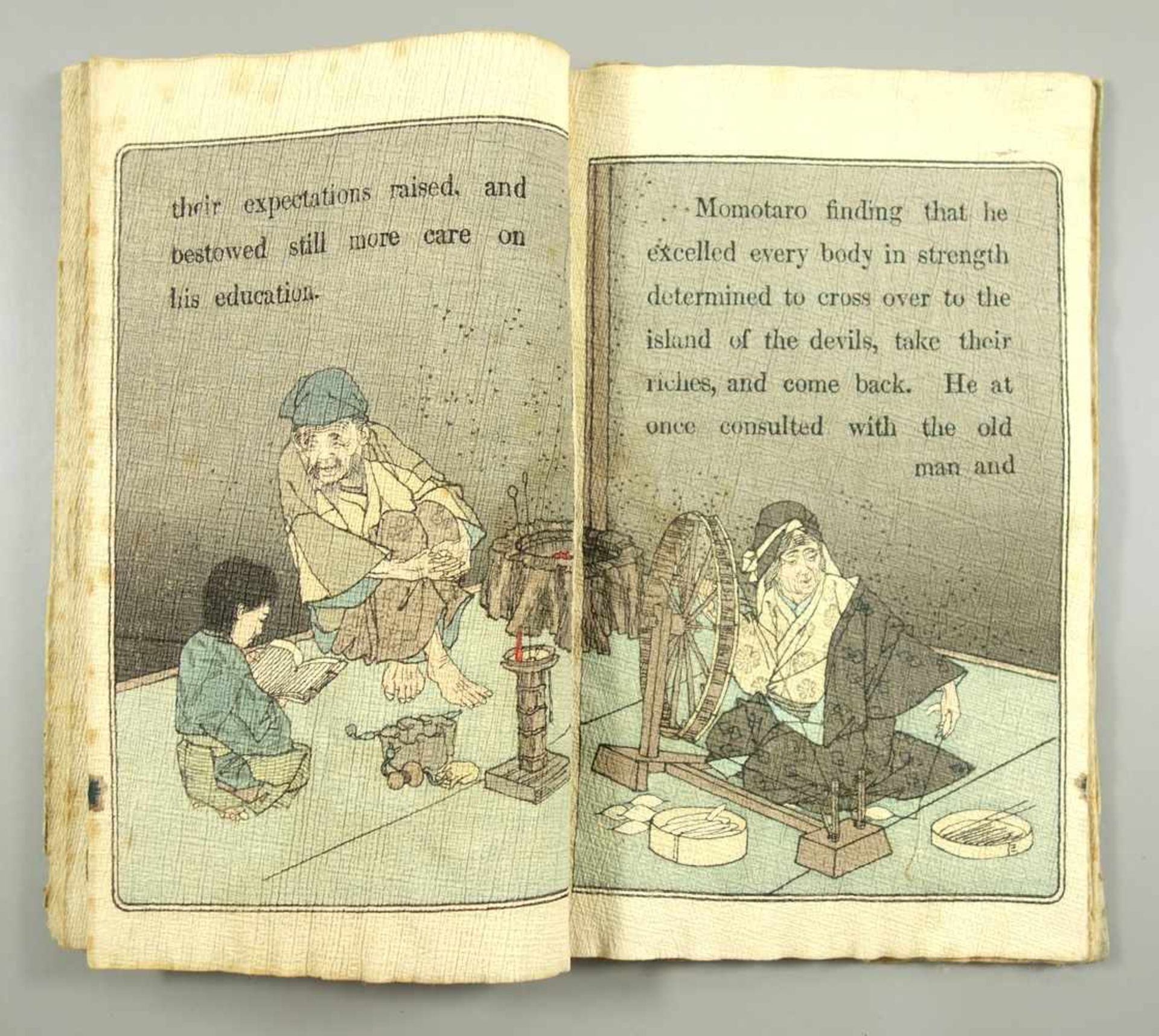 Book Published by T. Hasegawa "Momotaro",Japanese Fairy Tale Series, No.1, Second Edition, Tokyo ( - Image 5 of 12