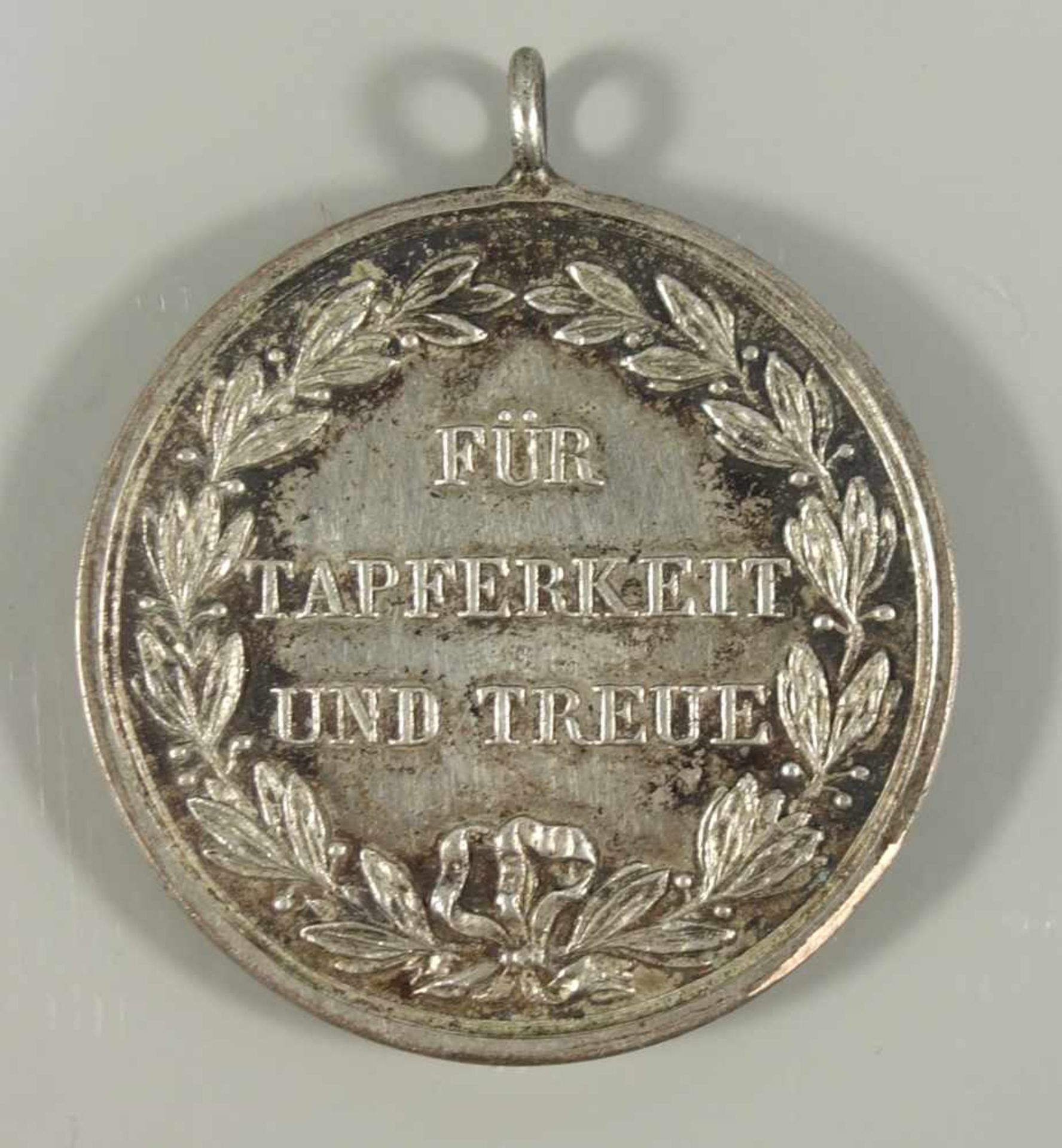 Militärverdienstmedaille / Württembergische Tapferkeitsmedaille, 1891-1918, Wilhelm II., Bronze - Bild 2 aus 2