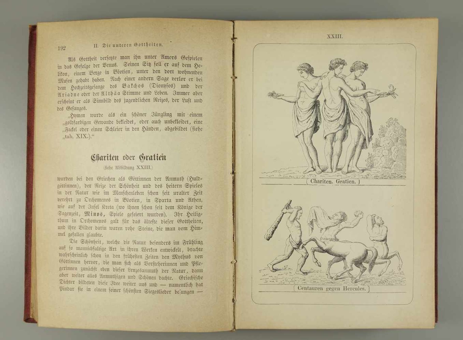 "Der Olymp", Leipzig, 18764, "...oder Mythologie der Griechen und Römer", Zum Selbstunterricht von - Bild 3 aus 4