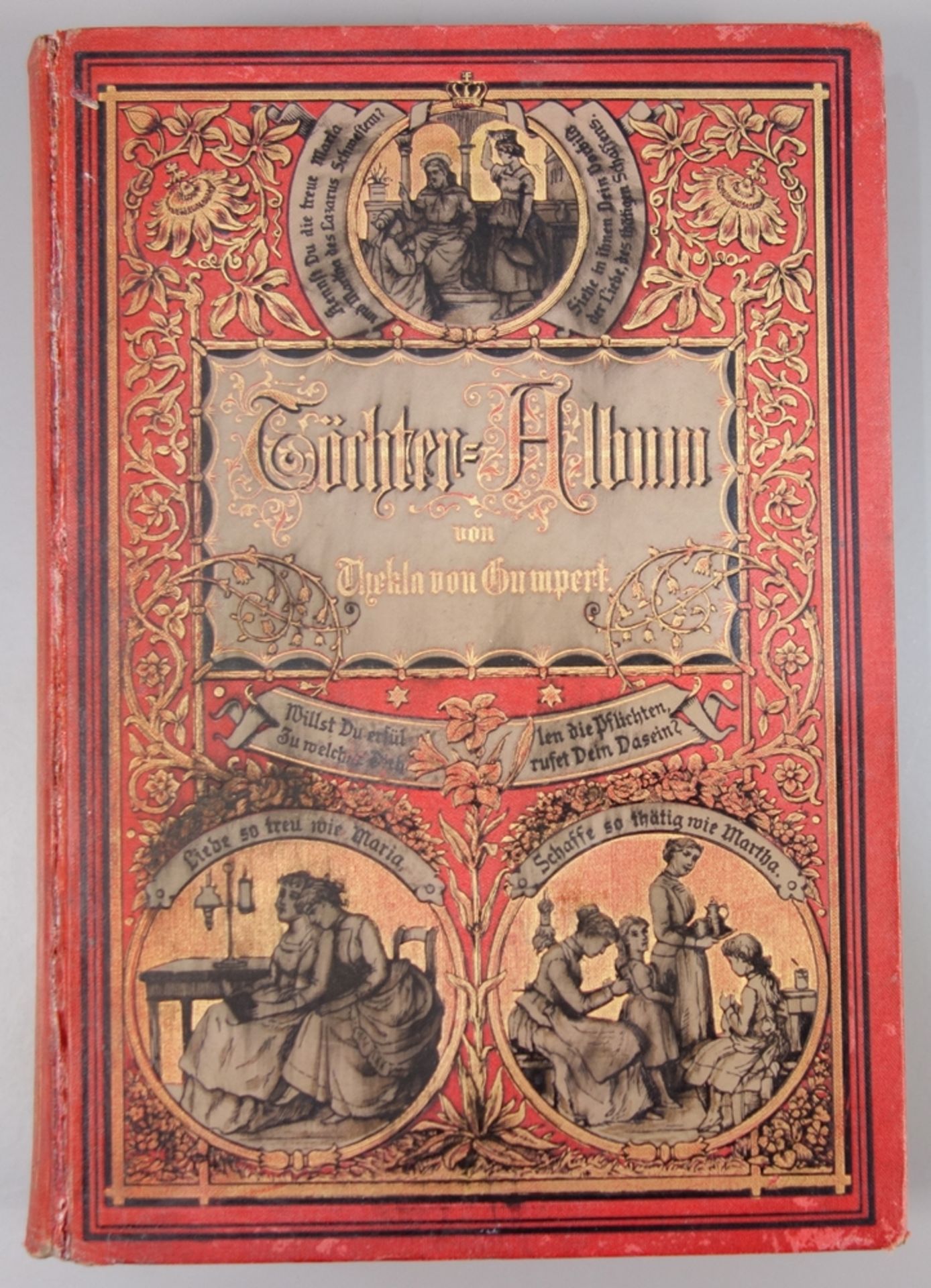 Töchter-Album, um 1900, Unterhaltungen im häuslichen Kreise zur Bildung des Verstandes und Gemütes