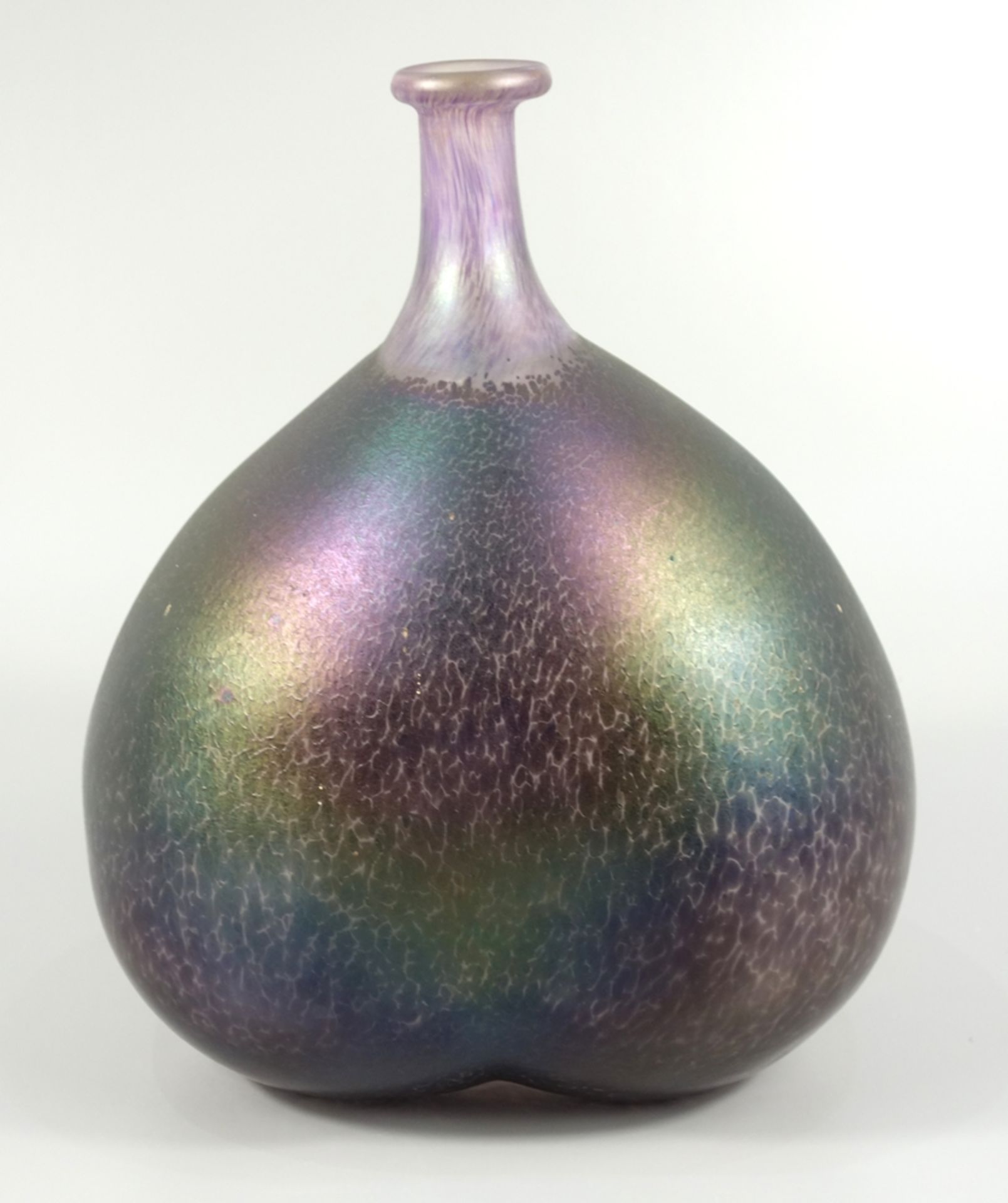 Vase, Bertil Vallien für Kosta Boda, "Artist Collection", Modell 48138, H.22cm, B.ca.17cm, violettes