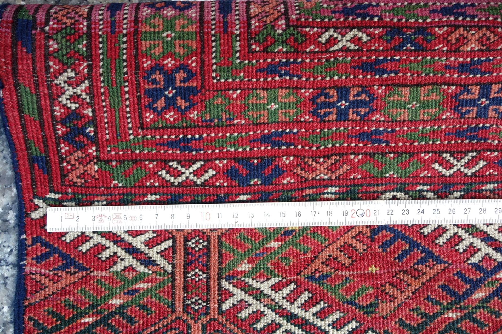 Brücke, Hatschlou Buchara, Maße 115*85cm, GebrauchsspurenCarpet, Hatschlou Bukhara, dimensions 115 * - Bild 2 aus 2