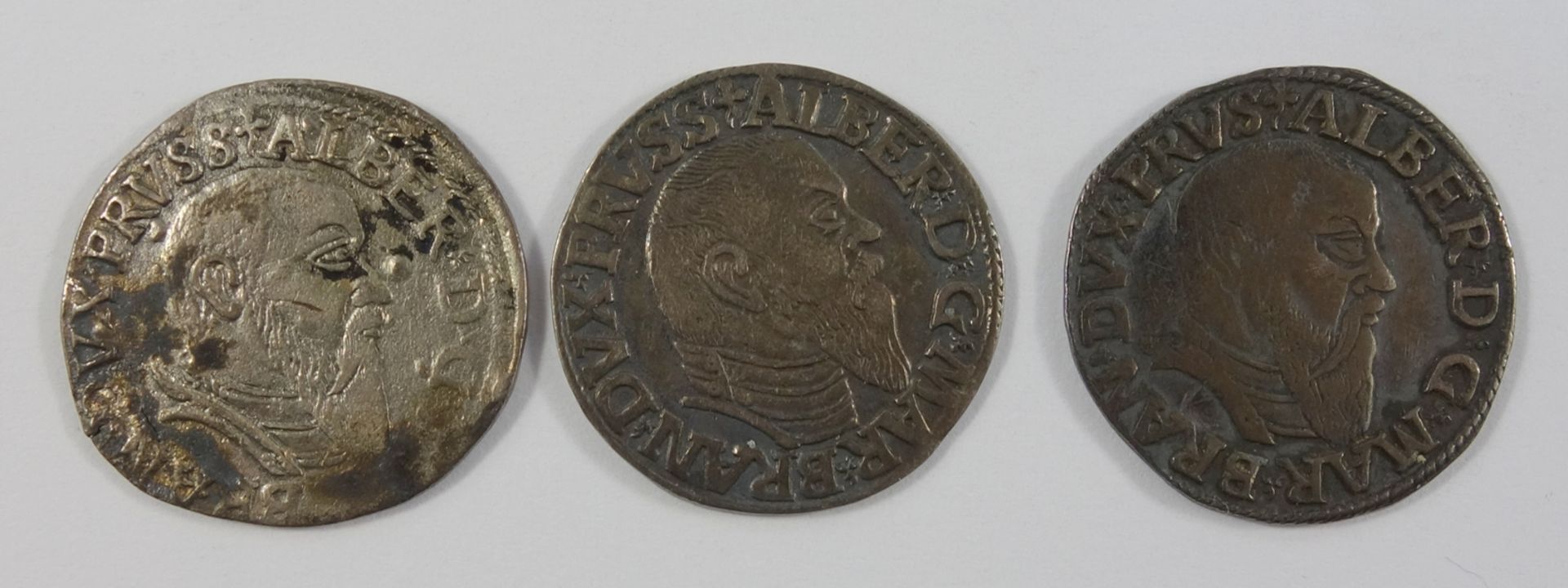 3* 3 Groschen 1543/44, Preußen, Herzogtum (Ostpreußen) Albrecht von Brandenburg 1525-1568,