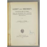 Geist der Medizin, Dr.Oskar von Hovorka, 1915, analytische Studien über die Grundideen der