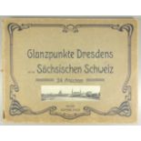 Glanzpunkte Dresdens und der Sächsischen Schweiz, 24 Ansichten, um 1900, Gilbers`sche