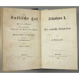 2 Bücher "Nikolaus I" und "Geschichte Polens", Mitte 19.Jh.: "Nikolaus I - Die polnische Revolution"