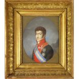 Johann Maria Monsorno (1768-1836, Wien, Miniaturmaler), "Porträt von König Ferdinand VII. von