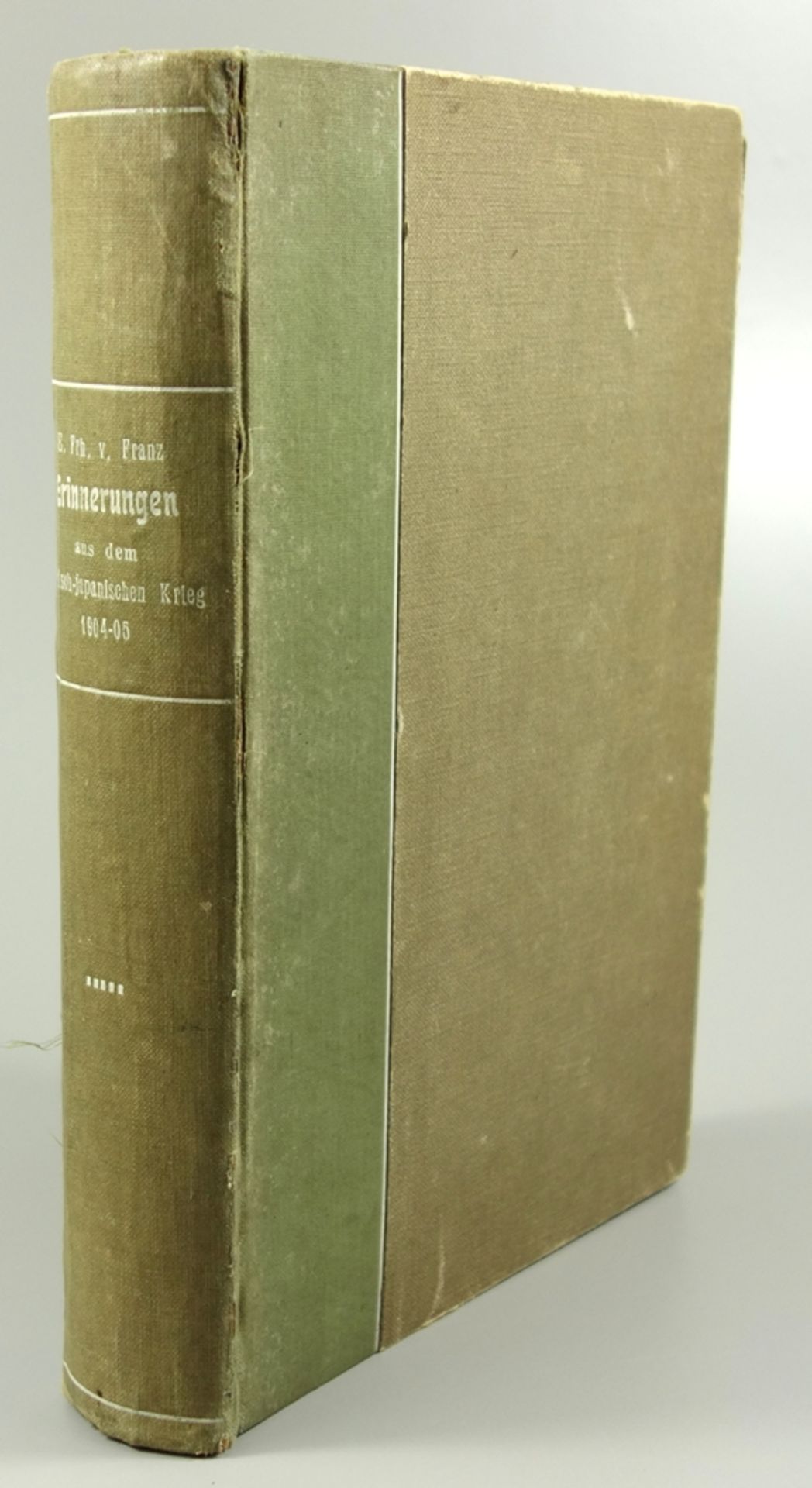 Erinnerungen aus dem Russisch-Japanischen Krieg 1904-05, Erwin Freiherr von Franz, Druck des VII.